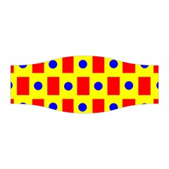 Pattern Circle Plaid Stretchable Headband