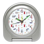 Nautical Sea Travel Alarm Clock Front