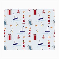 Nautical Sea Small Glasses Cloth