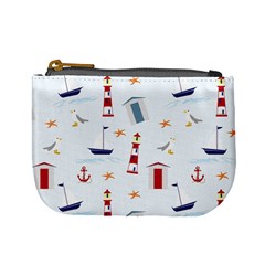 Nautical Sea Mini Coin Purse