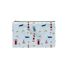 Nautical Sea Cosmetic Bag (Small)