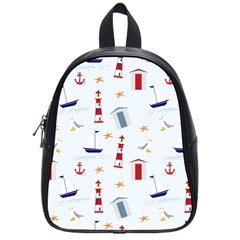 Nautical Sea School Bag (Small)