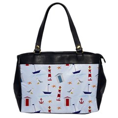 Nautical Sea Oversize Office Handbag