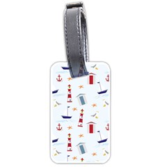 Nautical Sea Luggage Tag (one side)