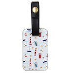 Nautical Sea Luggage Tag (one side) Front