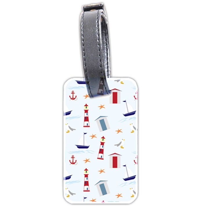 Nautical Sea Luggage Tag (two sides)