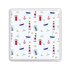 Nautical Sea Memory Card Reader (Square)