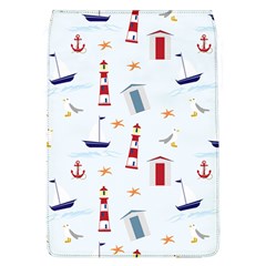 Nautical Sea Removable Flap Cover (L)