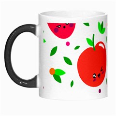 Pattern Fruits Orange Green Morph Mugs by HermanTelo