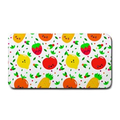 Pattern Fruits Orange Green Medium Bar Mats