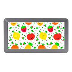 Pattern Fruits Orange Green Memory Card Reader (mini)