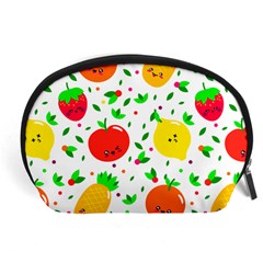 Pattern Fruits Orange Green Accessory Pouch (large)