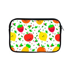 Pattern Fruits Orange Green Apple Macbook Pro 13  Zipper Case