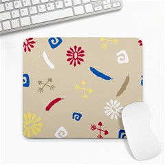 Pattern Culture Tribe American Large Mousepads by HermanTelo