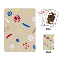 Pattern Culture Tribe American Playing Cards Single Design