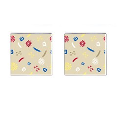 Pattern Culture Tribe American Cufflinks (square) by HermanTelo