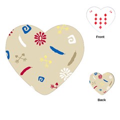 Pattern Culture Tribe American Playing Cards (heart)