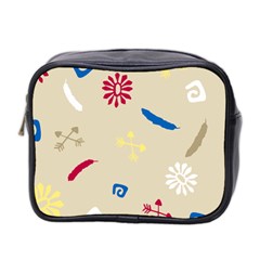 Pattern Culture Tribe American Mini Toiletries Bag (two Sides)