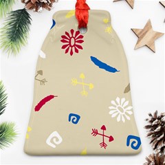 Pattern Culture Tribe American Ornament (bell)