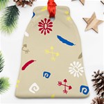 Pattern Culture Tribe American Bell Ornament (Two Sides) Front