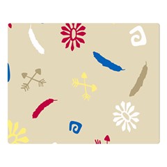 Pattern Culture Tribe American Double Sided Flano Blanket (large) 