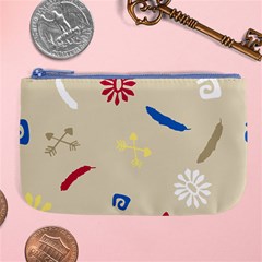 Pattern Culture Tribe American Large Coin Purse