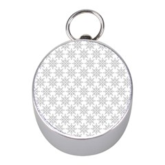 Ornamental Star Mandala Mini Silver Compasses