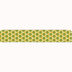 Pattern Halloween Pumpkin Color Green Small Bar Mats