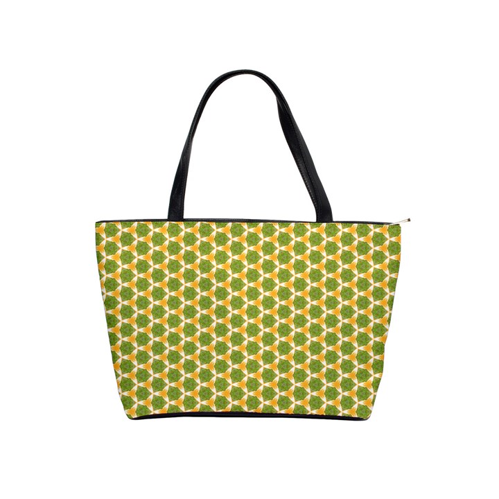 Pattern Halloween Pumpkin Color Green Classic Shoulder Handbag