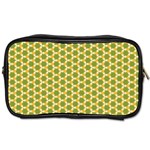 Pattern Halloween Pumpkin Color Green Toiletries Bag (One Side) Front