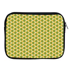 Pattern Halloween Pumpkin Color Green Apple Ipad 2/3/4 Zipper Cases