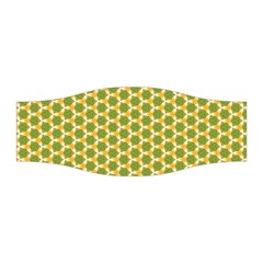 Pattern Halloween Pumpkin Color Green Stretchable Headband by HermanTelo