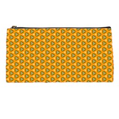 Pattern Halloween Pumpkin Color Leaf Pencil Cases