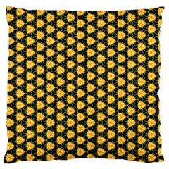 Pattern Halloween Pumpkin Color Yellow Standard Flano Cushion Case (two Sides)