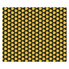 Pattern Halloween Pumpkin Color Yellow Double Sided Flano Blanket (small) 