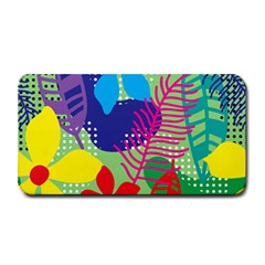 Pattern Leaf Polka Floral Medium Bar Mats