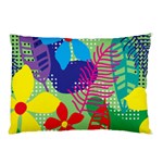 Pattern Leaf Polka Floral Pillow Case 26.62 x18.9  Pillow Case