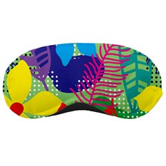 Pattern Leaf Polka Floral Sleeping Mask