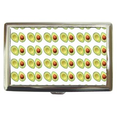 Pattern Avocado Green Fruit Cigarette Money Case by HermanTelo