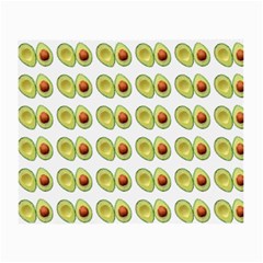 Pattern Avocado Green Fruit Small Glasses Cloth