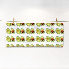 Pattern Avocado Green Fruit Hand Towel