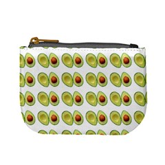 Pattern Avocado Green Fruit Mini Coin Purse by HermanTelo