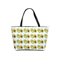 Pattern Avocado Green Fruit Classic Shoulder Handbag