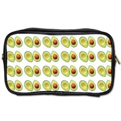 Pattern Avocado Green Fruit Toiletries Bag (one Side) by HermanTelo