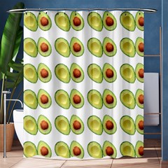 Pattern Avocado Green Fruit Shower Curtain 60  X 72  (medium)  by HermanTelo