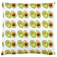 Pattern Avocado Green Fruit Large Cushion Case (one Side)