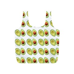 Pattern Avocado Green Fruit Full Print Recycle Bag (s)