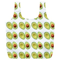 Pattern Avocado Green Fruit Full Print Recycle Bag (xl)