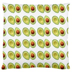 Pattern Avocado Green Fruit Standard Flano Cushion Case (one Side) by HermanTelo