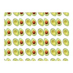 Pattern Avocado Green Fruit Double Sided Flano Blanket (mini) 